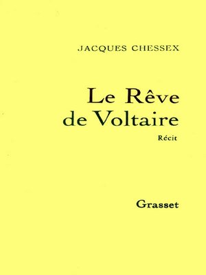 cover image of Le rêve de Voltaire